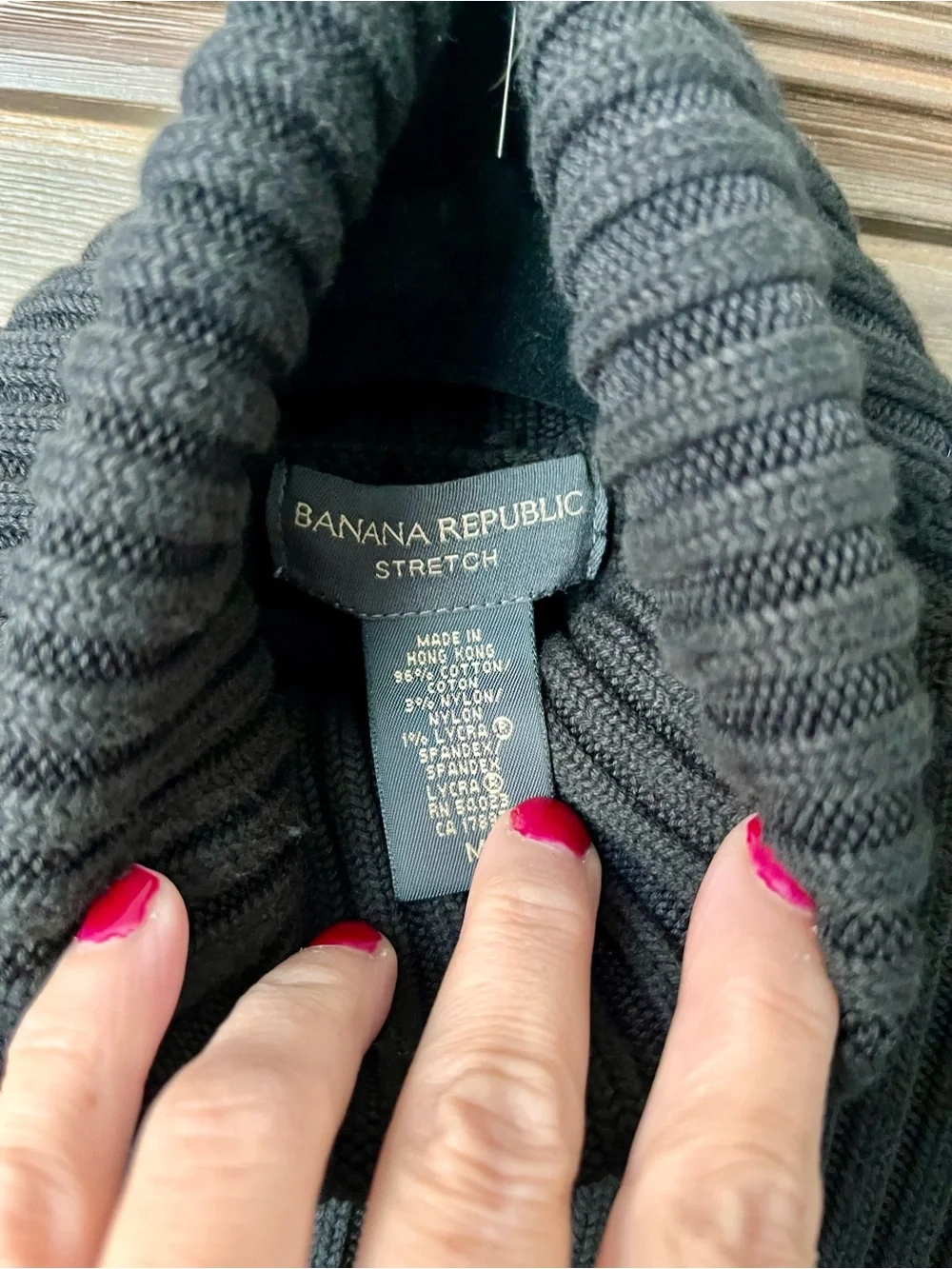 Banana Republic slim ribbed